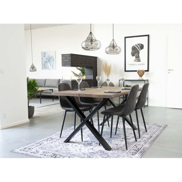 Stockholm Matstol - Mrkgr/svart