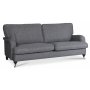 Howard Watford deluxe 3-sits soffa i grtt tyg