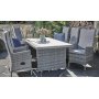 Rosenbad matgrupp By Martinsen 6 stolar med bord - Gr konstrotting