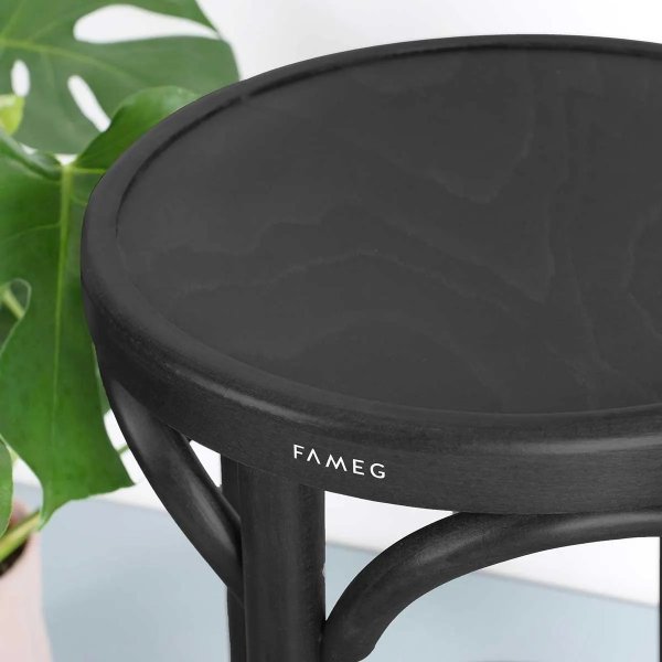 Tabouret de bar No 73 haut - Couleur du cadre en option