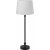 Liam bordslampa - Vit/svart - 59 cm