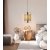 Ronde plafondlamp - Beige