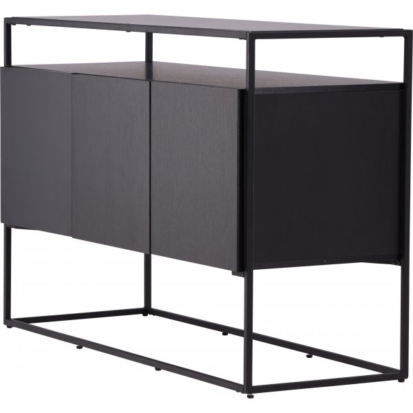 Kingsport avlastningsbord 120 x 45 cm - Svart