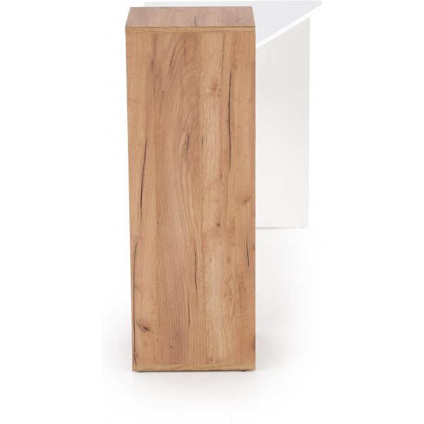 Bureau Spurs 122x57 cm - Chne/blanc