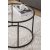 Table basse Spree 60 cm - Noir