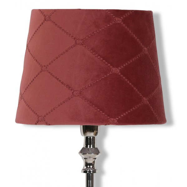 Velvet Diamond lampskrm 20 cm - Rose