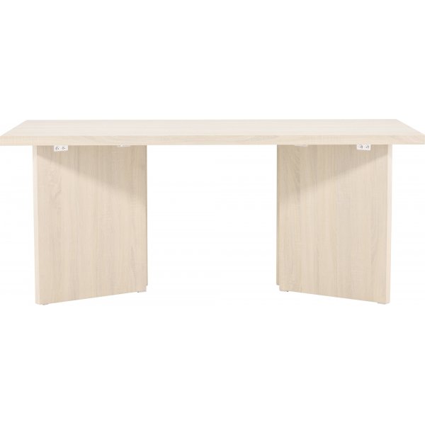 Bassholmen matbord 180 x 90 cm - Whitewash