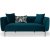 Macaroon 2-sits soffa - Grön