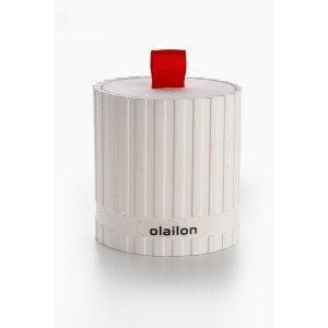 Bougie parfume Sutun - Blanc/rouge