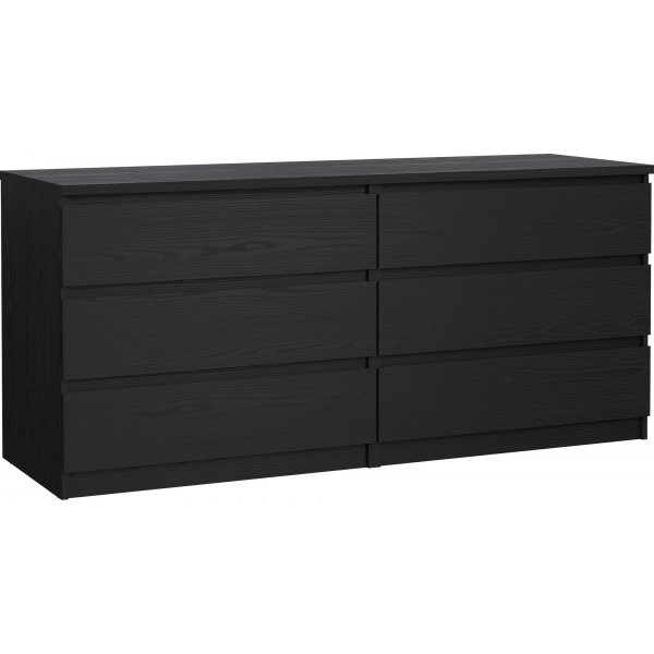 Naia byr med 6 ldor - Svart ask