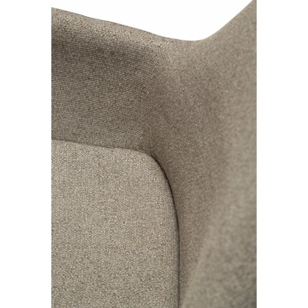 Fauteuil Zimmer - Boucle marron