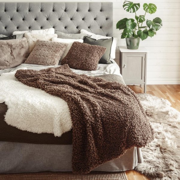 Ulli pläd Nougat - 120 x 180 cm Ulli pläd Nougat - 120 x 180 cm