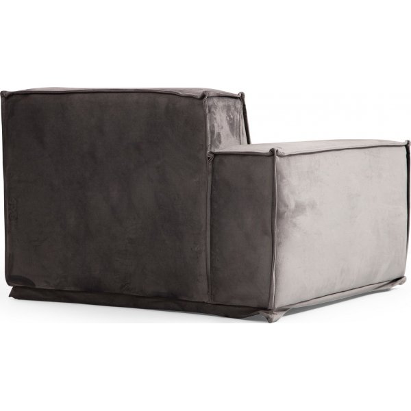 Canap d'angle Lego 190 cm Gauche - Gris