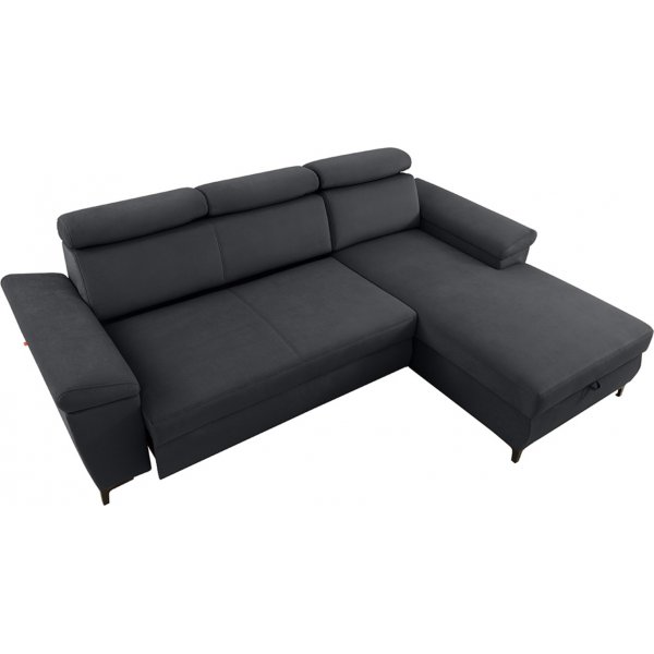 Santi divan slaapbank rechts - Grijs Santi divan slaapbank rechts - Grijs