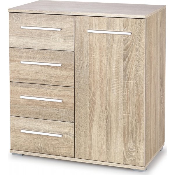 Meuble de rangement Abdel 77 cm - Chêne Sonoma Meuble de rangement Abdel 77 cm - Chêne Sonoma