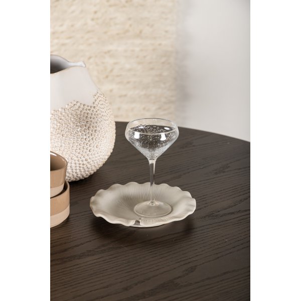 Olivia matbord 110 cm - Mocka