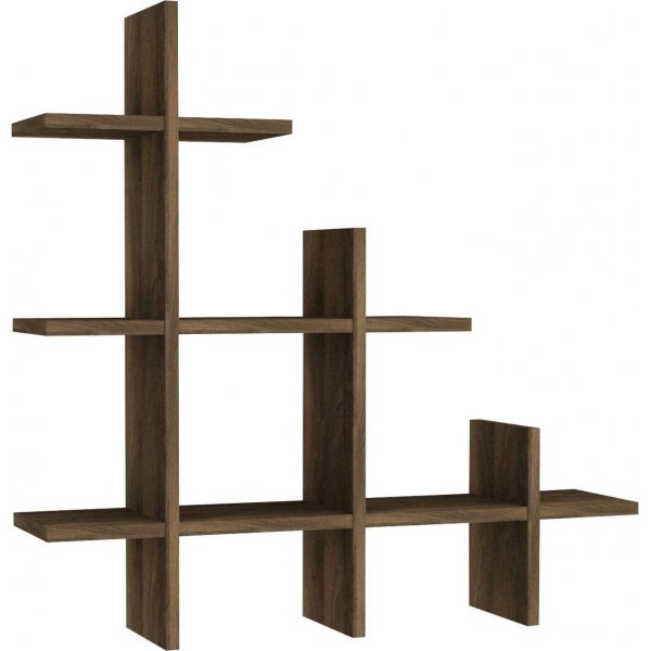 Juke wandplank in walnoot Juke wandplank in walnoot