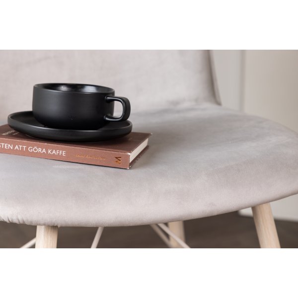 Chaise de salle à manger de tous les jours - Gris/blanchi Chaise de salle à manger de tous les jours - Gris/blanchi