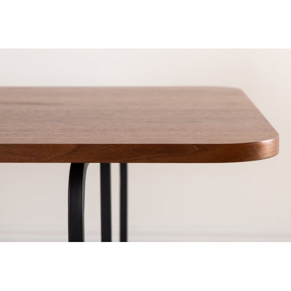 Kotte matbord 200 cm - Svart/valnöt Kotte matbord 200 cm - Svart/valnöt