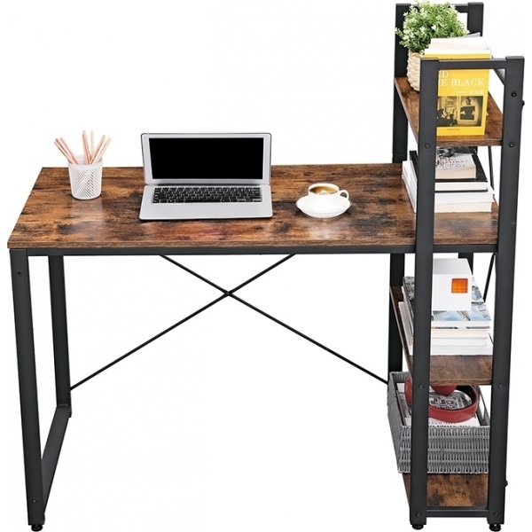Bureau Samson 120 x 56 cm - Marron/noir