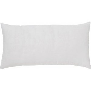 Coussin intrieur Skinwille Blanc - 25 x 50 cm