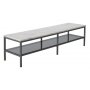 TV-bnk Accent - Marmor (ljus & gr)