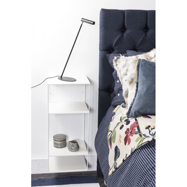 Vägghängt sängbord - Vit Vägghängt sängbord - Vit