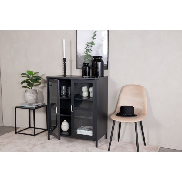 Armoire basse Torpa - Noir Armoire basse Torpa - Noir