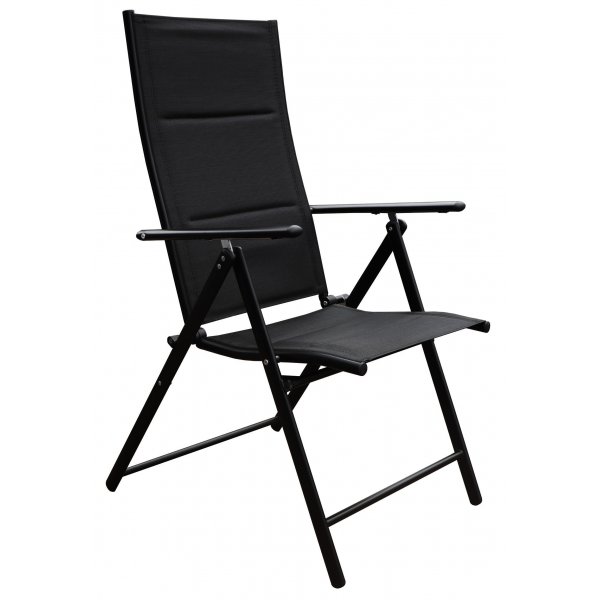 Matgrupp: 6 stolar och matbord 205 x 90 cm svart/gr� - Las Vegas/Asta