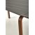 Lozano matbord 140-200 x 82 cm - Svart marmor/valnt