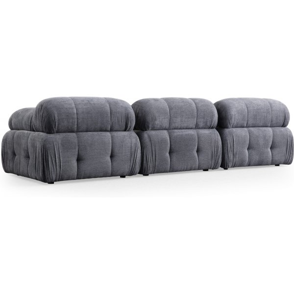 Petit canapé 3 places - Gris Petit canapé 3 places - Gris