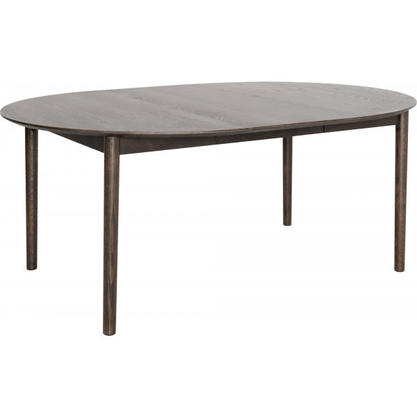 Table � manger Karm�y 130-230 x 130 cm - Placage ch�ne huil� marron