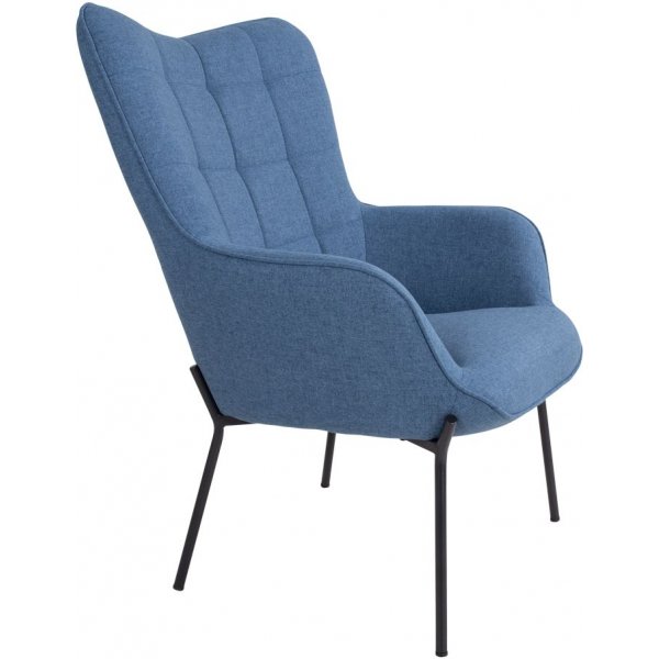 Glasgow Fåtölj - Blå/svart Glasgow Fåtölj - Blå/svart