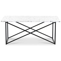 Terrazzo soffbord 110x60 cm - Cosmos Terrazzo & underrede Paladium svart Terrazzo soffbord 110x60 cm - Cosmos Terrazzo & underrede Paladium svart
