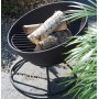 Fire blpanna 52 cm - Svart