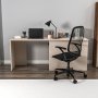Akser bureau 180 x 47 cm - Licht walnoot/beige