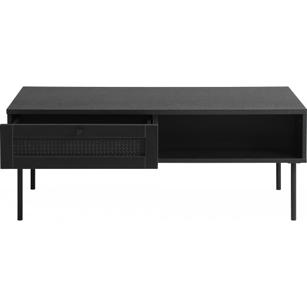 Meny soffbord 110 x 60 cm - Svart