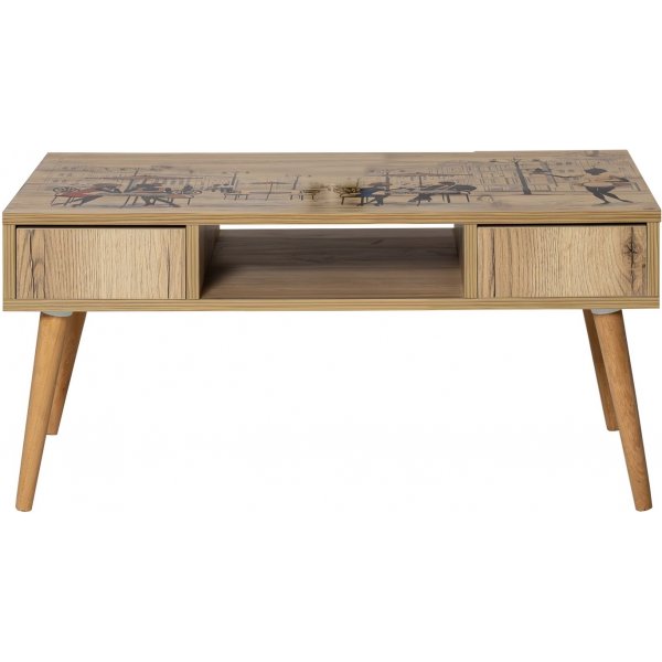 Table basse Broadway 97 x 55 cm - Pin Table basse Broadway 97 x 55 cm - Pin