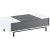 Table basse Force - Anthracite/blanc/noir