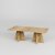 Table basse Mushroom 120 x 60 cm - Chne saphir