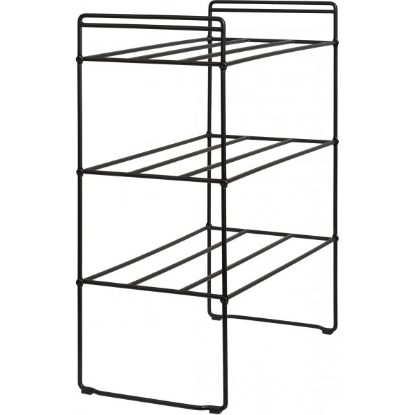 Étagère à chaussures Swansea - Noir Étagère à chaussures Swansea - Noir