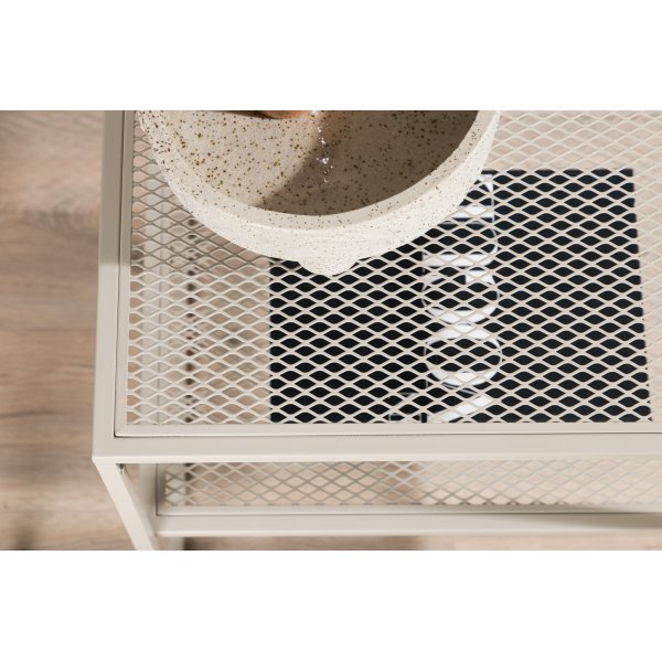 Table d'appoint Netz 55 x 55 cm - Beige Table d'appoint Netz 55 x 55 cm - Beige