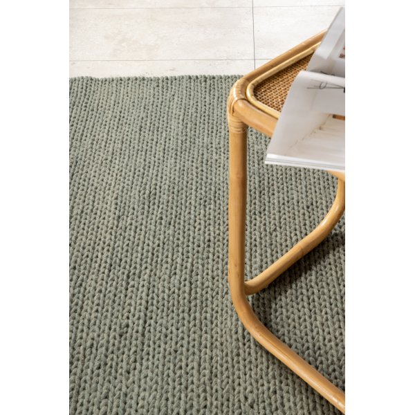 Hilding wollen vloerkleed - Groen Hilding wollen vloerkleed - Groen