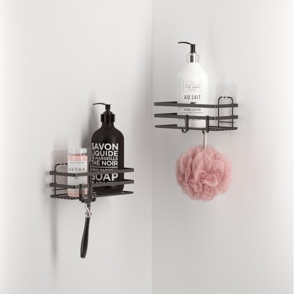 Stirling vägghylla - Svart Stirling vägghylla - Svart