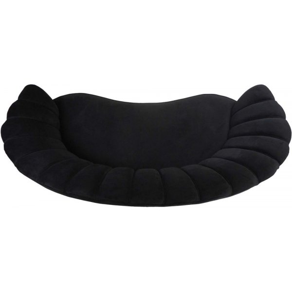 Signy 2-sits soffa - Svart velour