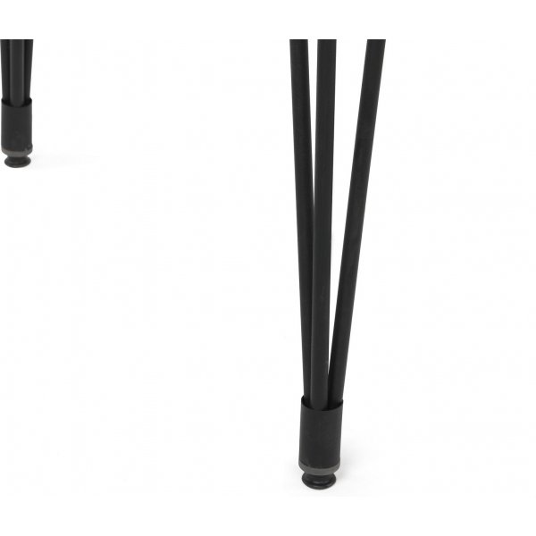 Lagos matbord 120 x 70 cm - Gr/svart