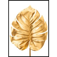 GOLDEN MONSTERA - Poster 50x70 cm GOLDEN MONSTERA - Poster 50x70 cm