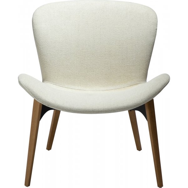 Fauteuil lounge Paragon - Bouclé blanc Fauteuil lounge Paragon - Bouclé blanc