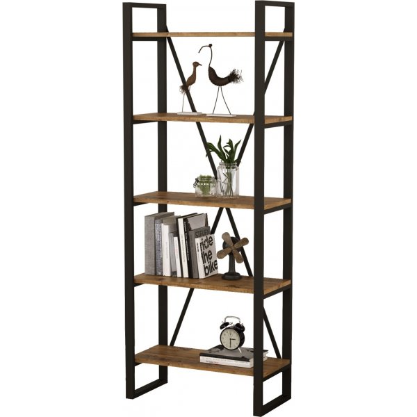 Metal bokhylla 1 - Furu Metal bokhylla 1 - Furu