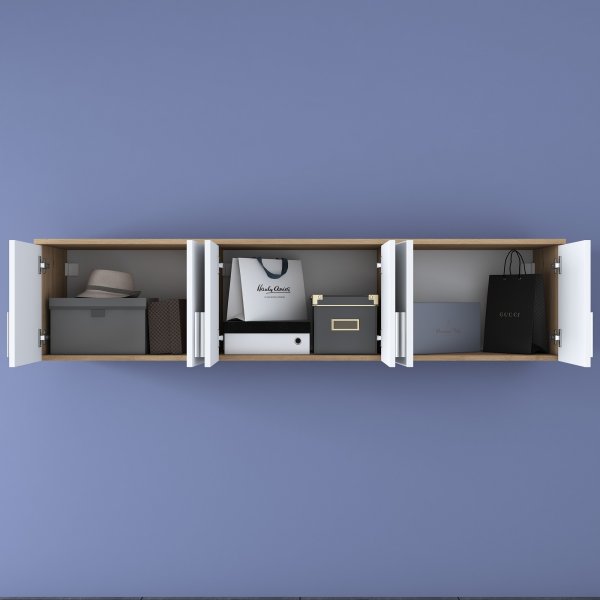 Esa väggskåp - Valnöt/vit Esa väggskåp - Valnöt/vit